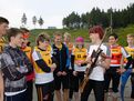 Jugendliche werden im 